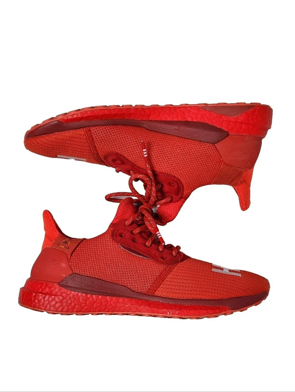 ADIDAS X Pharrell Solar Hu Glide 'Power Red' Sz 8 Running Training EF2381